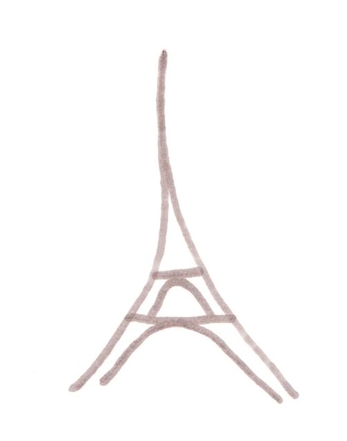 While the Eiffel Tower