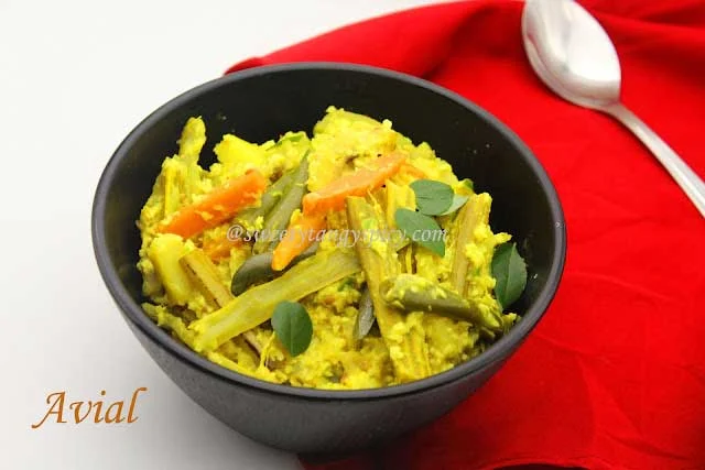 Avial: A Medley of Kerala Vegetables in Coconut Gravy