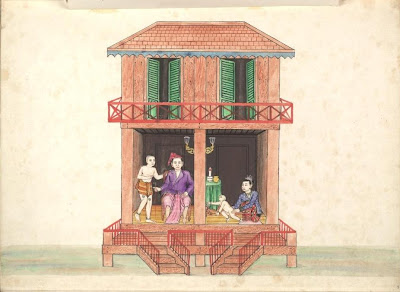 A Burmese house