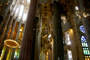 Interior of La Sagrada Familia, Barcelona (img )