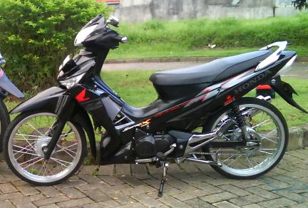 OtoEddy's Modified: MODIFIKASI &quot;STRIPING STANDAR&quot; SUPRA X 125