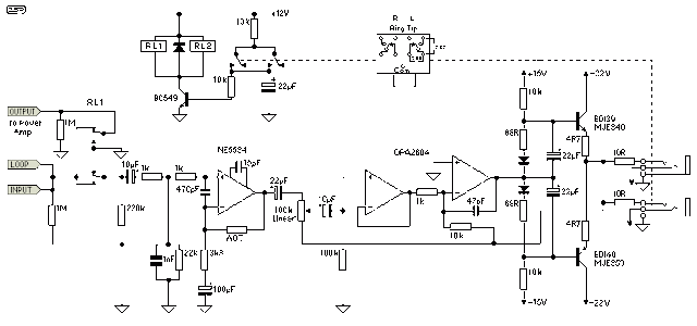 Super Hi-Fi Headphone Amplifier Circuit Diagram