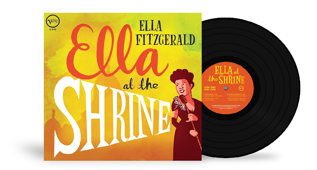 Unreleased for more than 60 years, Ella Fitzgerald's live concert from 1956, 'Ella At The Shrine,' is now widely available on vinyl via Verve/UMe