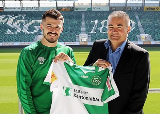 Albian Ajeti officially St Gallen's player