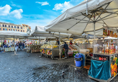 Comprar comida en Italia