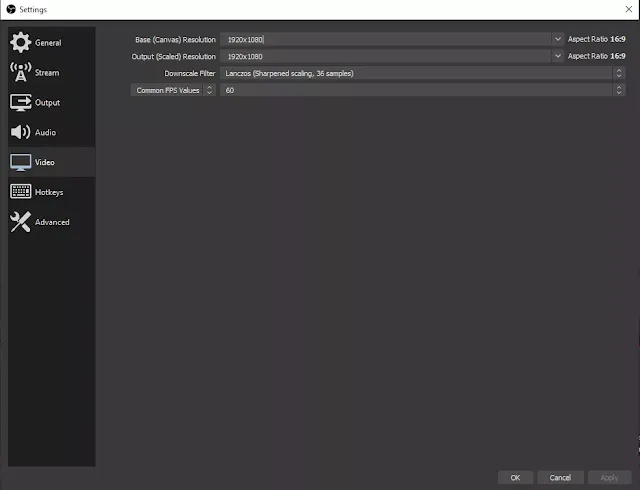 Cara Setting OBS untuk Merekam Layar Komputer