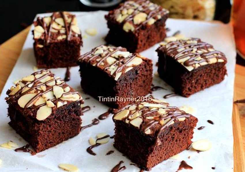 Resep Membuat Brownies Cokelat Panggang Klasik No Mixer Untuk Adik Tersayang