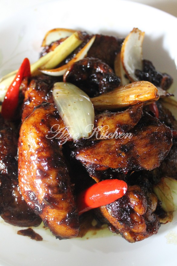 Ayam Masak Kicap Paling Simple - Azie Kitchen