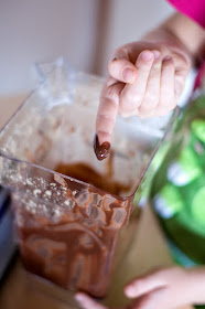 Homemade nutella tasting nutella