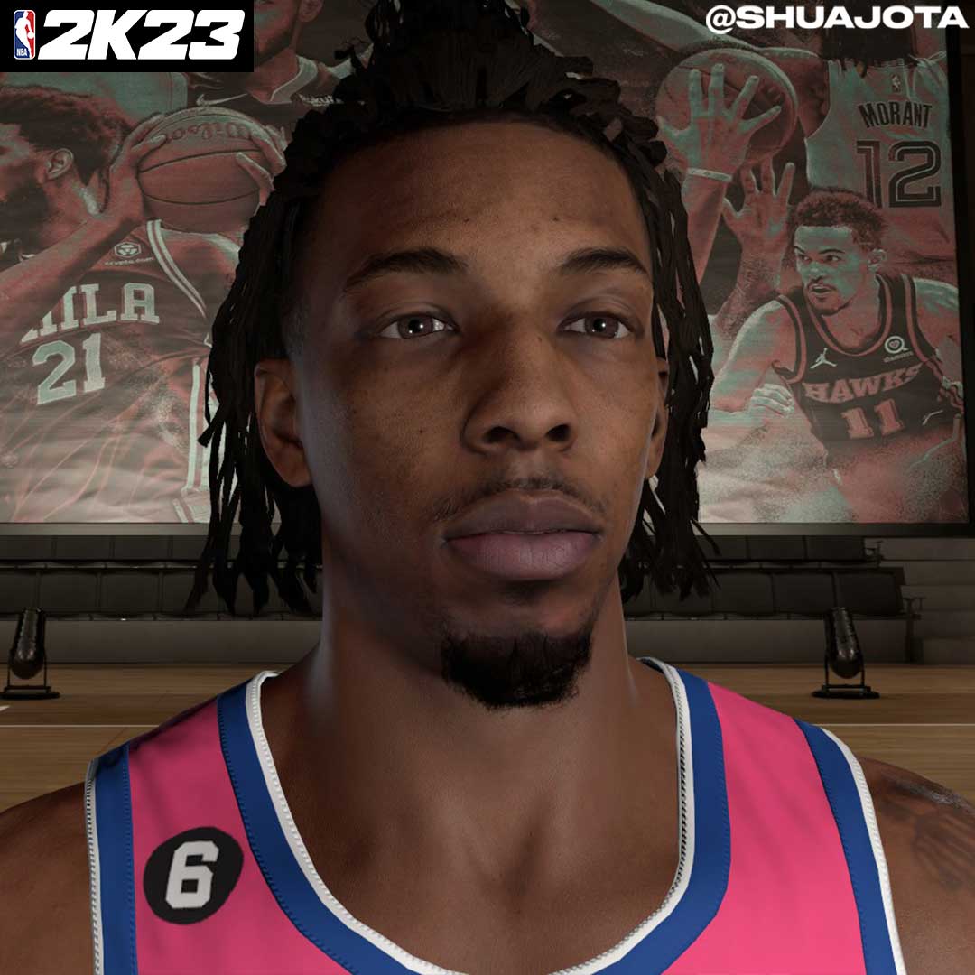 NBA 2K23 Delon Wright Cyberface