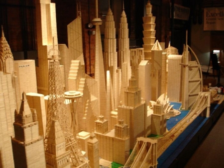 Great Architecture and Art using Toothpick