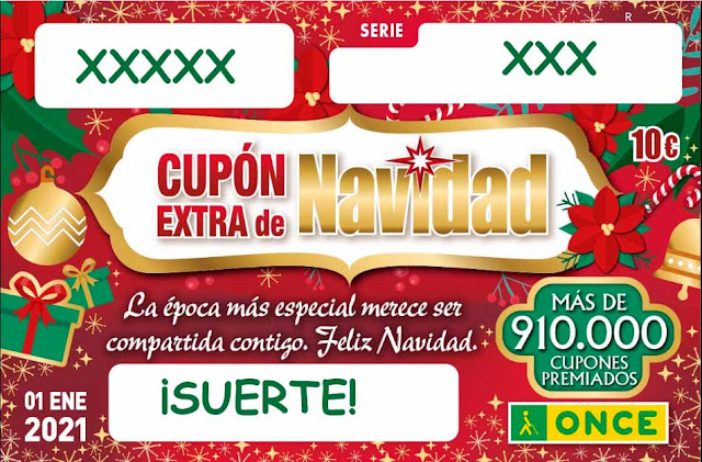 cupon extra navidad de la once