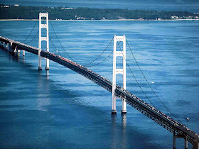 mackinac bridge mackinac island michigan Jembatan jembatan yang Paling Mengerikan di Dunia