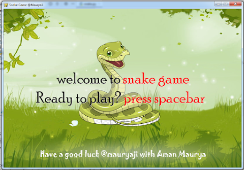  Snake game with sound effects in python pygame