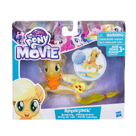 Seapony Applejack MLP Movie Brushable