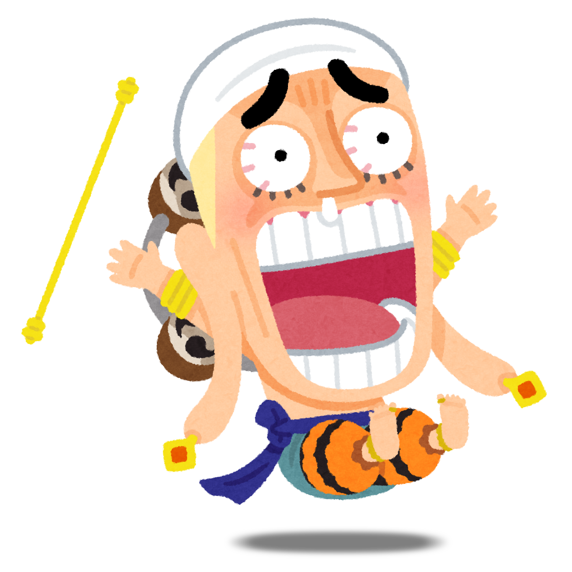 エネルのイラスト One Piece かわいいフリー素材集 いらすとや