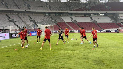 Viral Pemain Jepang Minamino Soroti Rumput GBK Jelang Lawan Timnas Indonesia,,Tidak Rata,