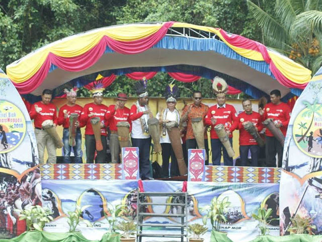 Pembukaan Festival Biak Munara Wampasi ke VI 2018 Meriah