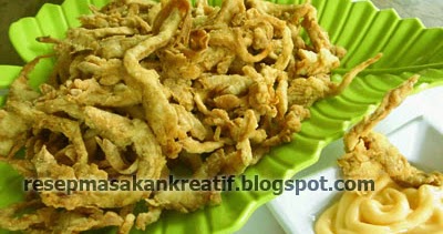 RESEP JAMUR CRISPY RENYAH DAN GURIH - Aneka Resep Masakan 