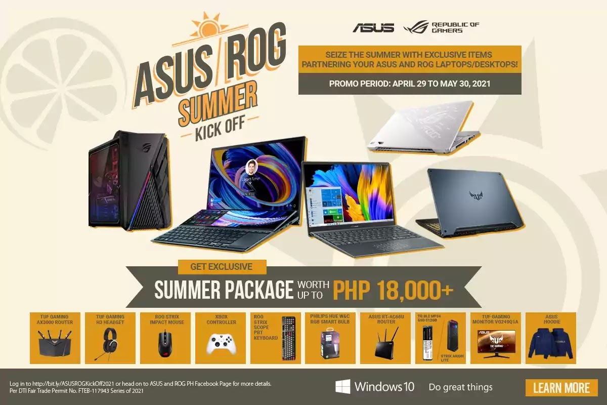 ASUS/ROG Summer Kick-Off Promo