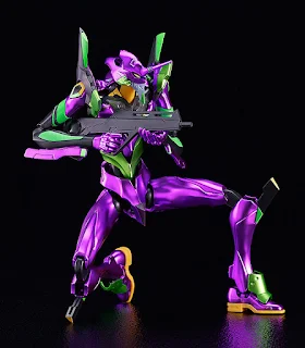 MODEROID EVA01 Evangelion Unit 01 Metallic Type Ver. - Rebuild of Evangelion, Good Smile Company