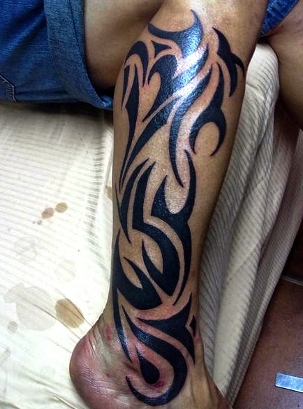 Tribal Tatto Tato Tribal Batik Di  Kaki 