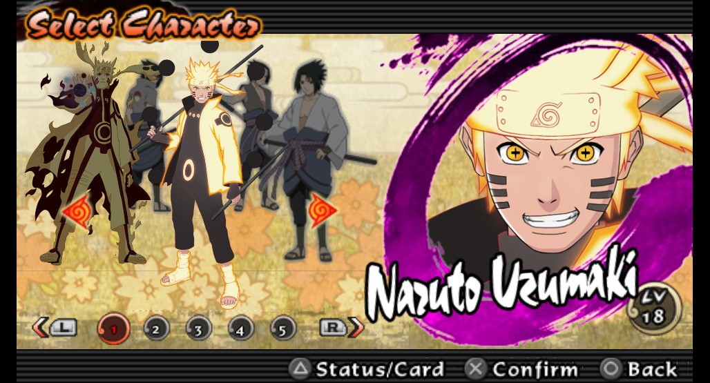Mod Texture Naruto [Rikudo Mode] NSUNI For Emulator PPSSPP ...
