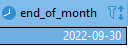 Mendapatkan tanggal terakhir dari bulan di PosgreSql (end of month)