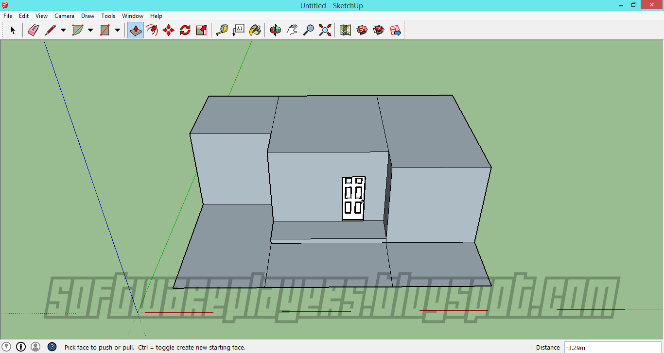 Desain Rumah Minimalis Menggunakan Google SketchUp