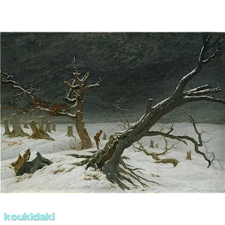 Caspar David Friedrich (Winter Landscape)