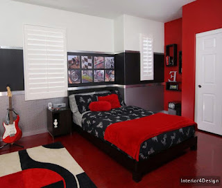 Red And Black Kids Bedroom Designs Ideas Elegant Kids Bedrooms - Design In Red And Black