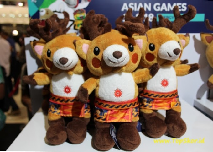 Merchandise Asian Games 2018 telah terjual melebihi target