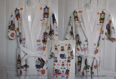 Handuk Kimono Anak Karakter Thomas yang lucu dan keren