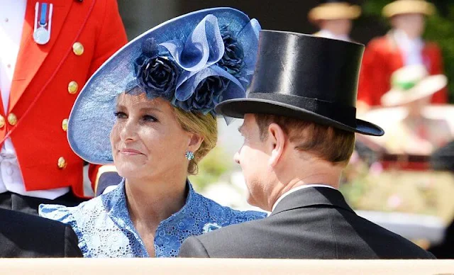 Duchess of Cornwall, the Countess of Wessex, Princess Anne, Princess Beatrice, Lady Sarah Chatto and Flora Vesterberg