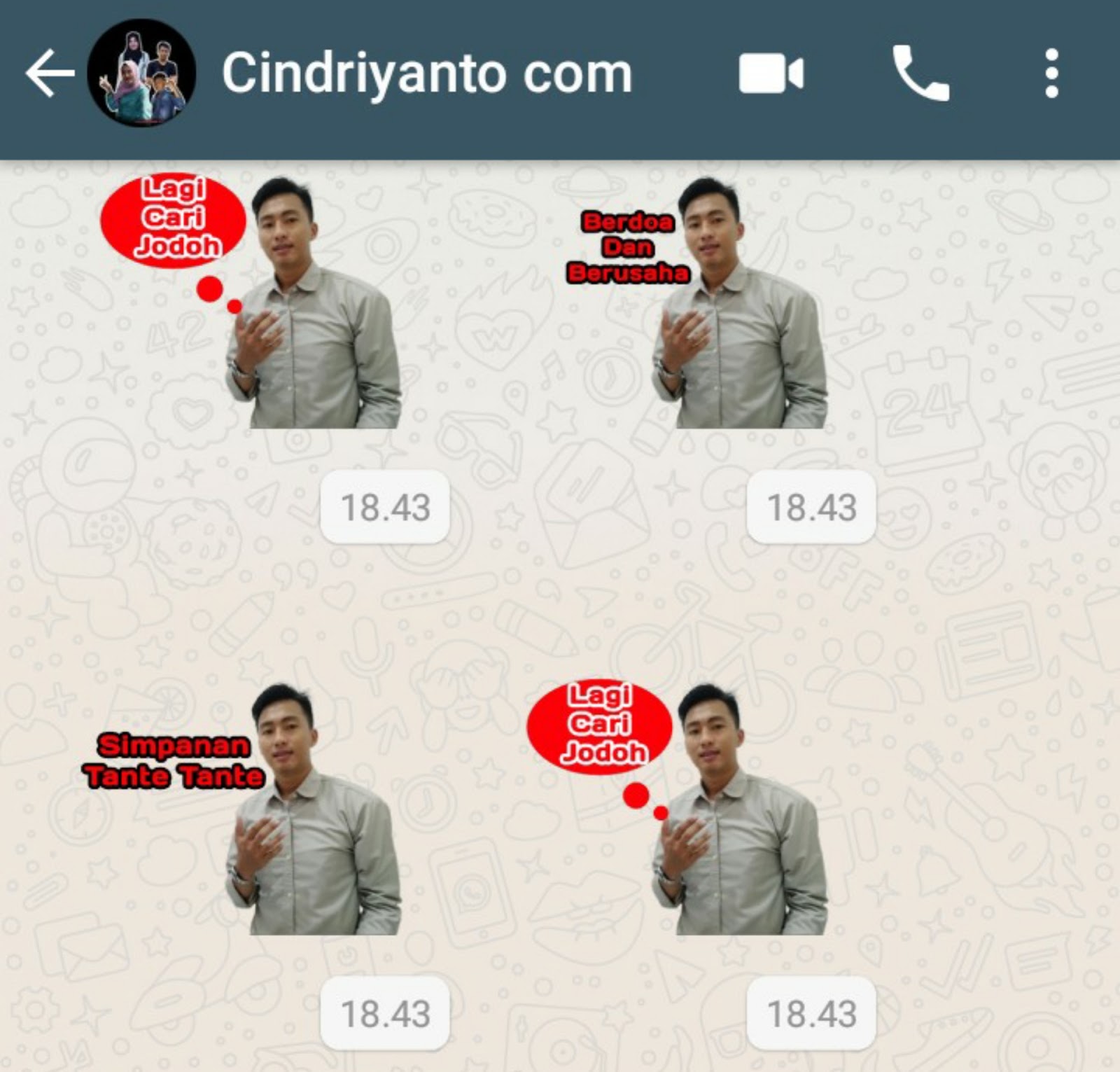 Cara Terbaru Membuat Stiker Whatsapp Menggunakan Gambar Atau Foto