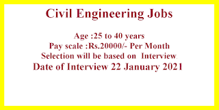 Civil Engineering Jobs in  Gujarat State Police Housing Corporation Limited