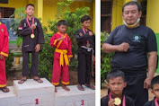 Pesilat Perguruan Teratai Putih Asal Desa Surakarta Sabet Medali Emas