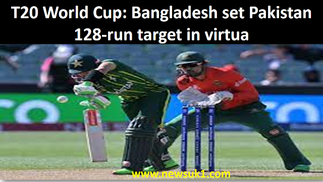 T20 World Cup: Bangladesh set Pakistan 128-run target in virtua