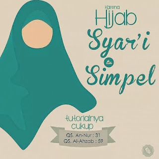 Gambar DP BBM jilbab hijab itu simple