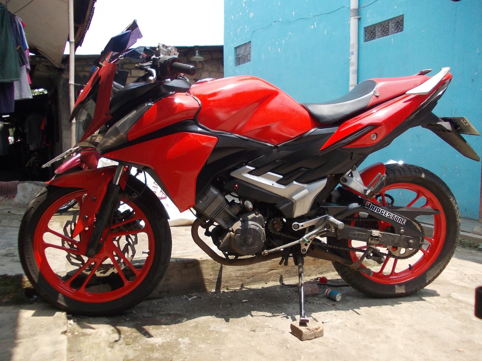 ANGGA BADAY Honda CS1 Modifikasi By RSB Motor Speed 