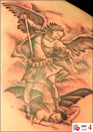 Angel Men And Hero Women Tattoos Desaign
