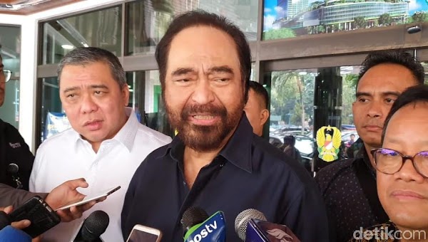 Surya Paloh Singgung Gerindra Ajukan Syarat Gabung Koalisi Jokowi