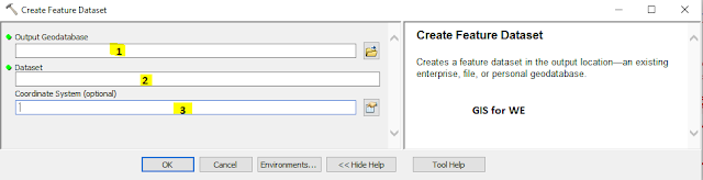 Create Feature Dataset Tool