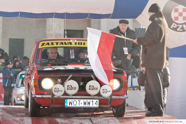 Warszawski start do Monte Carlo Historique 2012 