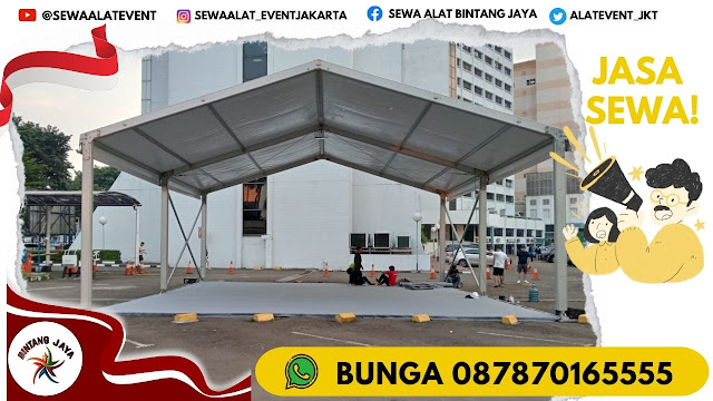 SEWA TENDA RODER POLOS DAN DEKORASI SIAP PASANG DI JABODETABEK