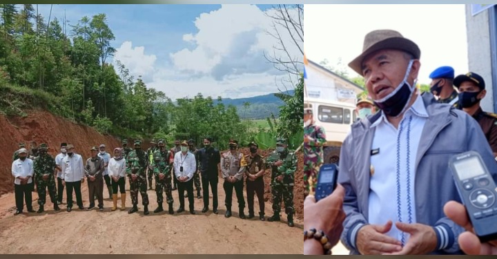 Bupati Adirozal Ucapkan Terima Kasih Atas Kerja Anggota Tmmd Kodim Kerinci