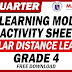 GRADE 4 MODULES AND ACTIVITY SHEETS (QUARTER 4) Free Download