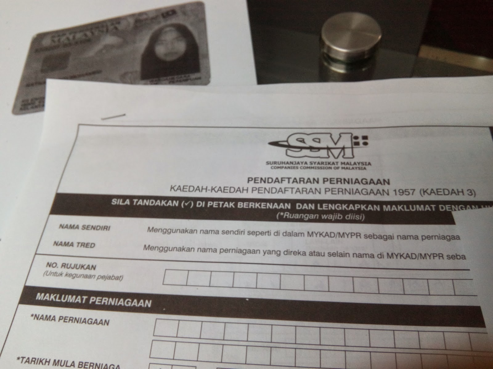 Daftar Perniagaan Di Ssm Utc Pudu Baca Pengalaman Saya Natrah Mohamed Pakar Sihat Kurus Cantik