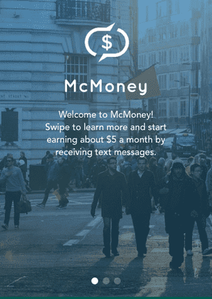 Making Money With The McMoney App Make Money With  Getting Massages On Your Phone 