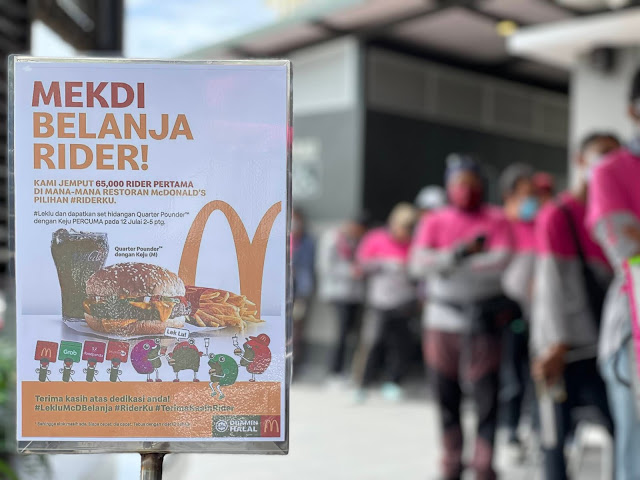 McD Belanja Penghantar Makanan